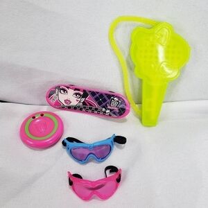 Monster High Doll Sports Accessories Tennis Racket Ski Goggles Skateboard More